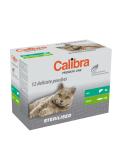 6 x Calibra Cat kapsa Premium Sterilised multipack 12x100 g