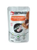 Ontario Cat kapsička Chicken and Pollock in Broth 80 g
