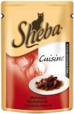 12 x Sheba Cuisine kapsička hovězí ve šťávě 85 g
