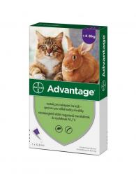 Advantage Spot-on 80 mg pro velké kočky a králíky 1x0,8 ml