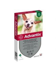 Advantix spot on pro psy do 4 kg 1x0.4 ml
