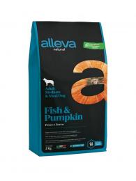 Alleva Natural Dog dry adult medium/maxi fish & pumpkin 2 kg