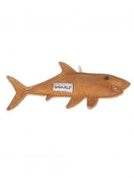 animALL Hračka Baby žralok kůže natural 22x10 cm