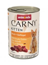 Animonda CARNY Kitten hovězí, drůbeží 400 g