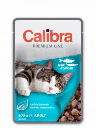 Calibra Cat kapsa Premium Adult Trout & Salmon 100 g