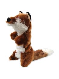 Dog Fantasy Hračka Skinneeez Plush pískací liška sedící 45 cm