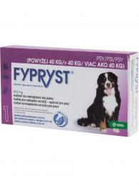 Fypryst spot on dog XL nad 40 kg sol 1x4.02 ml - 9900383