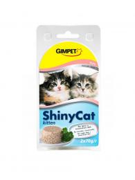 Gimpet Konzerva SHINY CAT kitten kuře 2x70 g