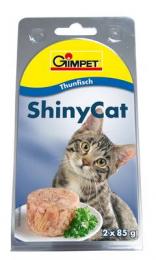 Gimpet Konzerva SHINY CAT tuňák v rosolu 2x70 g
