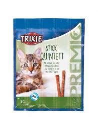 Trixie Premio Stick Quintett tyčinky drůbeží/játra 5x5 g