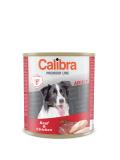 Calibra Dog konzerva Premium Adult hovězí s kuřetem 800 g
