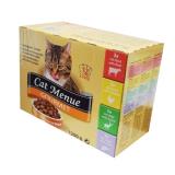 Cat Menue Gourmet Mix ve šťávě 12x100 g