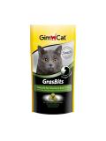 GimCat GrasBits tablety s kočičí trávou 40 g