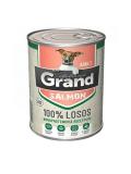 Grand DELUXE Dog Losos adult 400 g