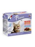 Plaisir Cat Multipack kapsičky mix chutí 12x100 g