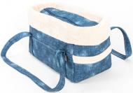 Transportní taška softshell Džína Lux modrá 40 cm