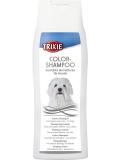 Trixie Color šampon bílý pro světlé a bílé psy 250 ml