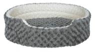 Trixie Plyšový pelíšek KALINE šedo/krémový 85x75 cm